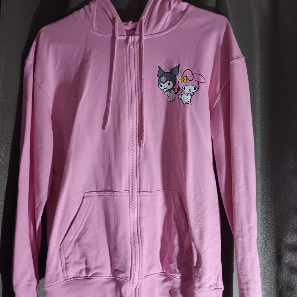 Kuromi hoodie zip up